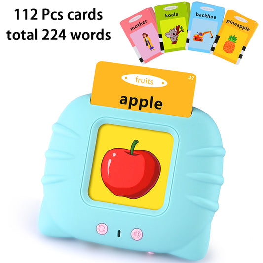 Kids Electronic Cognitive Talking Flash Cards Audio Books