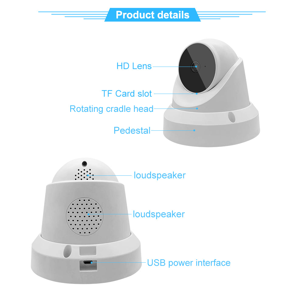 IP WiFi Baby Monitor/Home Security Camera